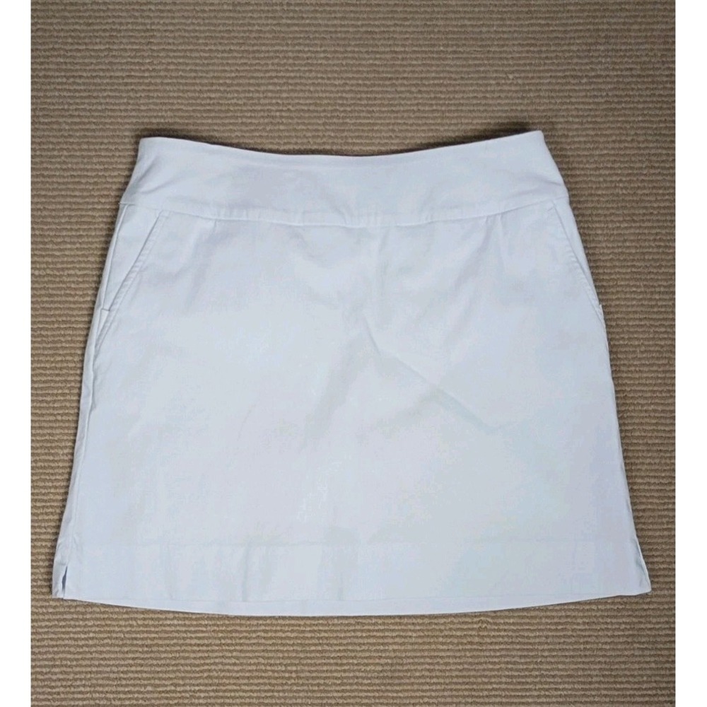 Swing Control Womens Golf Skort Sz 10 Stretch Athletic Skirt White